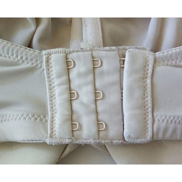 Curvation Women Minimizer Bra Size 40DDD Gray Stretch Lace Unlined Underwire - Picture 6 of 6